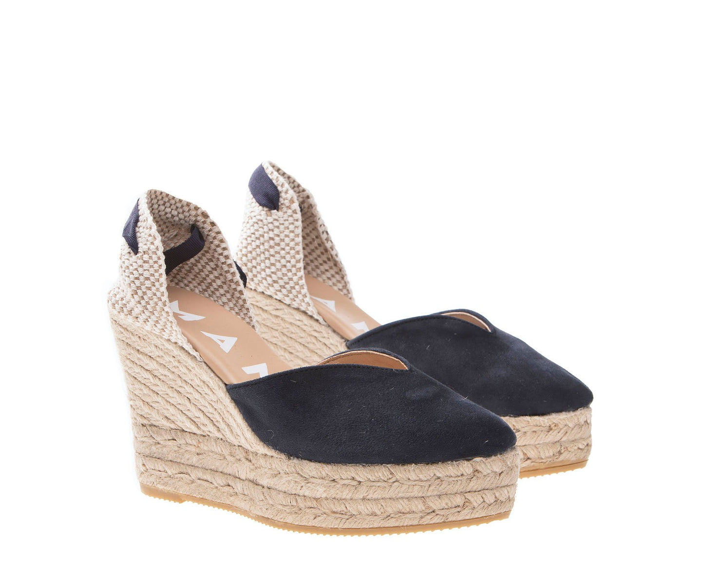 Sandales compensées - Hamptons - Bleu patriote H