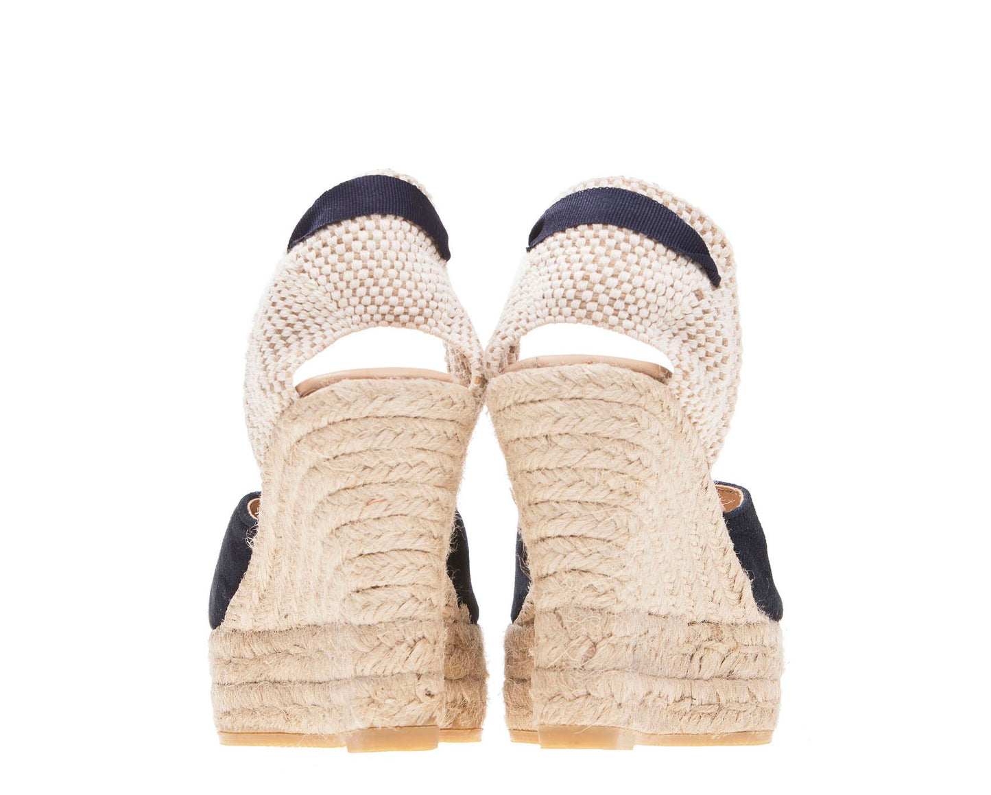 Sandales compensées - Hamptons - Bleu patriote H